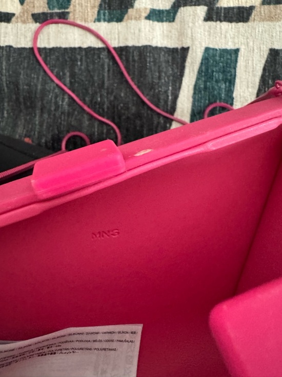 Mango Bright Fuchsia Mini Crossbody Bag - Picture 9 of 13